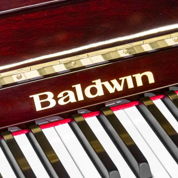 Used Baldwin BJ 120 Upright Piano in Polished Mahogany - Image 2