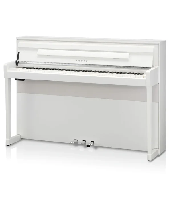 Kawai CA99 Concert Series 88-Wood Key Digital Piano - Satin White-NEW