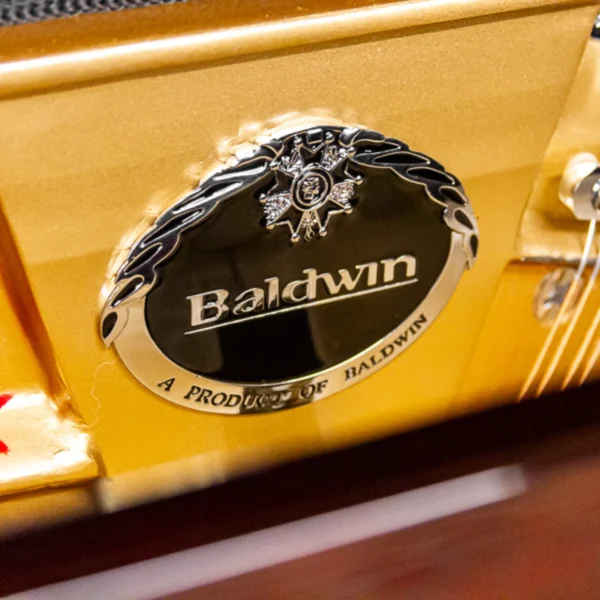 Used Baldwin BJ 120 Upright Piano in Polished Mahogany - Image 4