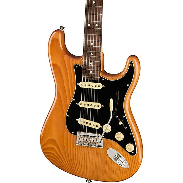 Fender American Professional II Roasted Pine Stratocaster Rosewood Fingerboard Electric Guitar Natural - Image 5