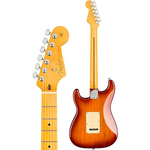 Fender American Professional II Roasted Pine Stratocaster Maple Fingerboard Electric Guitar Sienna Sunburst - Image 4