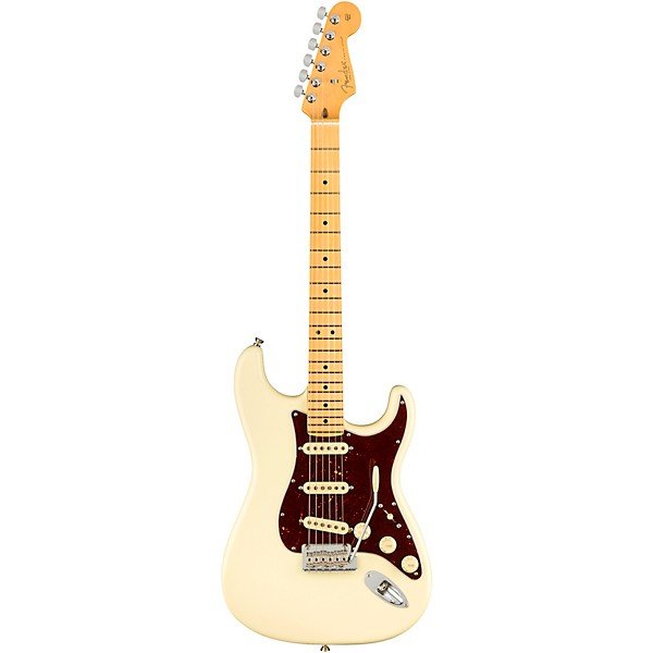Fender American Professional II Stratocaster Maple Fingerboard Electric Guitar Olympic White - Image 3