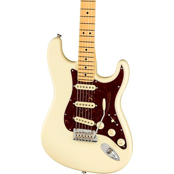 Fender American Professional II Stratocaster Maple Fingerboard Electric Guitar Olympic White - Image 5