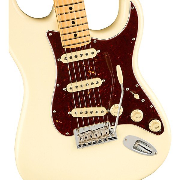 Fender American Professional II Stratocaster Maple Fingerboard Electric Guitar Olympic White - Image 6