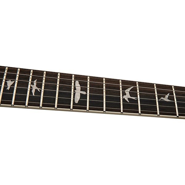 PRS SE Custom 24 Quilted Carved Top With Ebony Fingerboard Electric Guitar Violet - Image 10