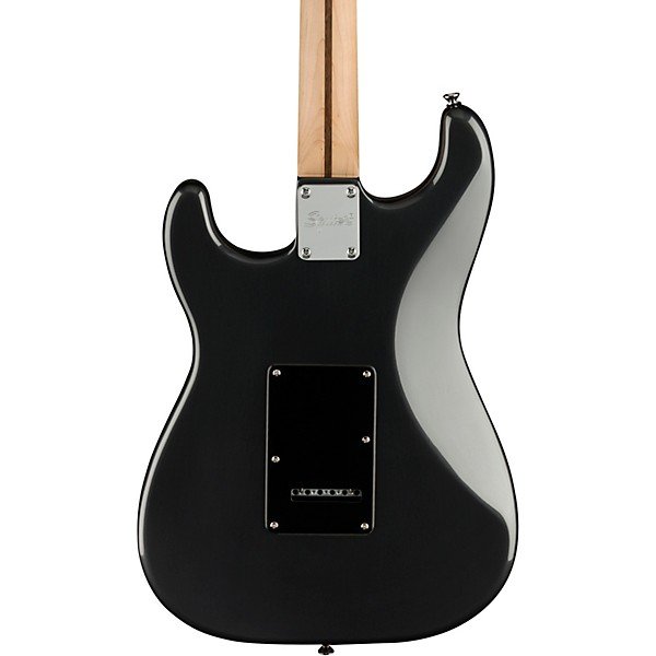 Squier Affinity Series Stratocaster HSS Electric Guitar Pack With Fender Frontman 15G Amp Charcoal Frost Metallic - Image 3