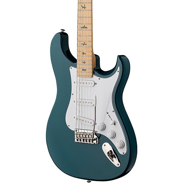 PRS SE Silver Sky With Maple Fretboard Electric Guitar Nylon Blue - Image 5