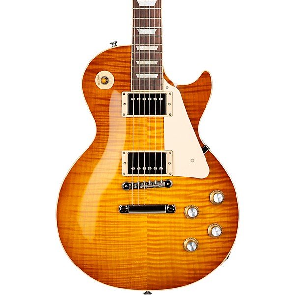 Gibson Les Paul Standard '60s AAA Flame Top Guitar Center-Exclusive Electric Guitar Honey Lemon Burst