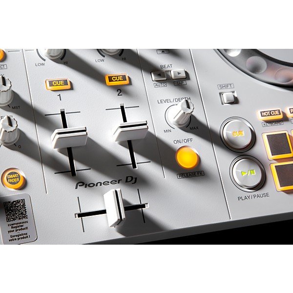 Pioneer DJ DDJ-FLX4-W 2-Channel DJ Controller for rekordbox and Serato White - Image 8