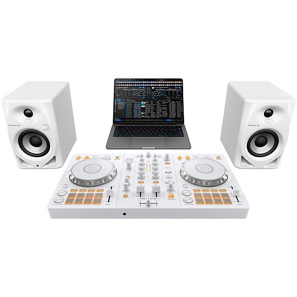 Pioneer DJ DDJ-FLX4-W 2-Channel DJ Controller for rekordbox and Serato White - Image 9