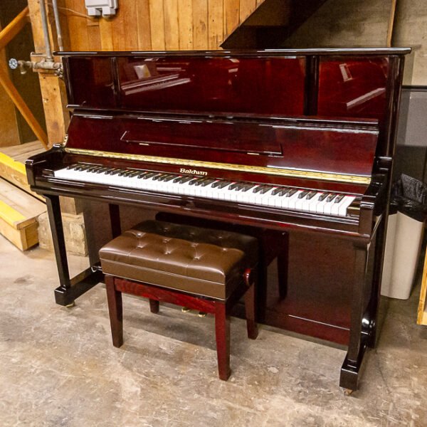 Used Baldwin BJ 120 Upright Piano in Polished Mahogany